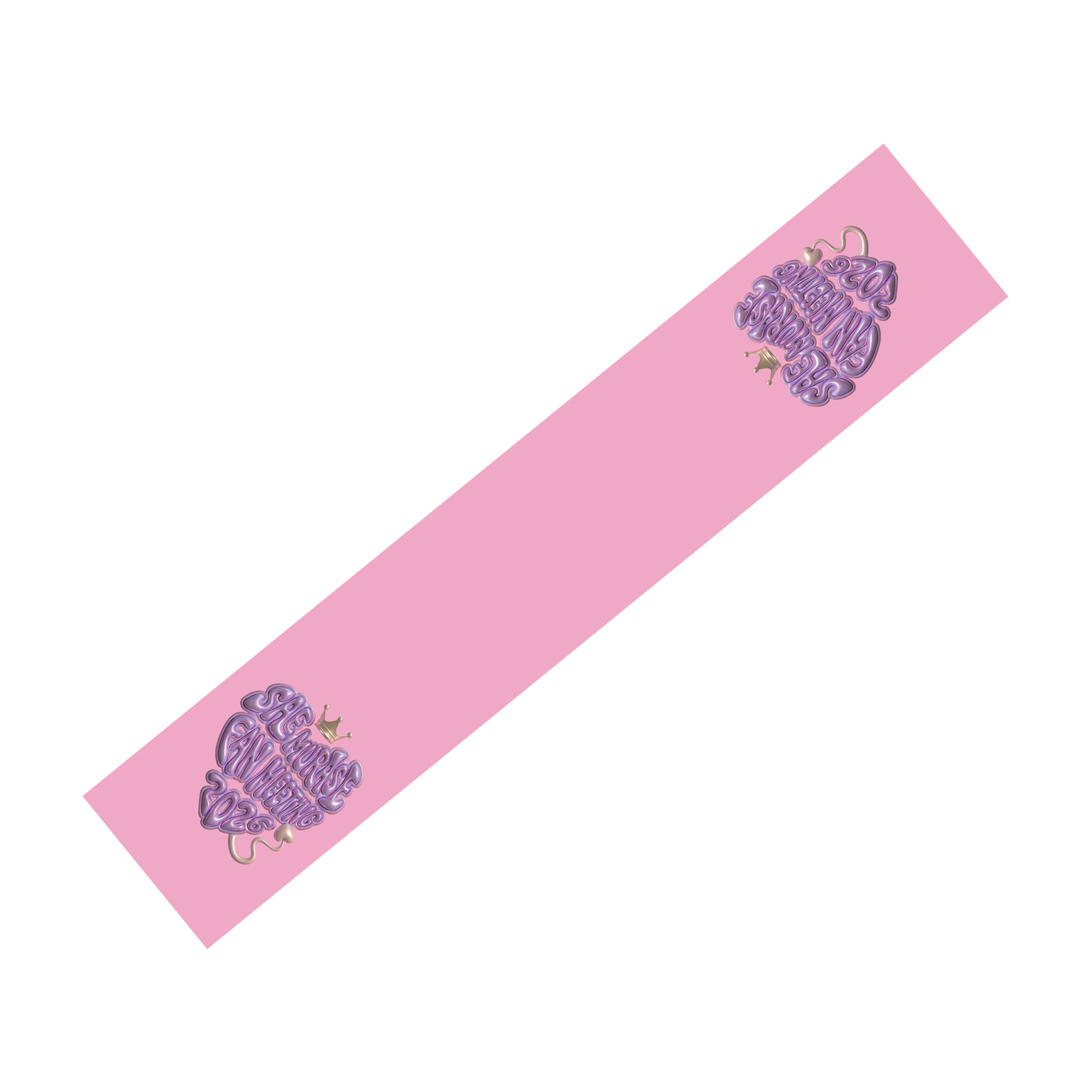BUBBLE LOGOマフラータオル